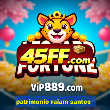 patrimonio raiam santos